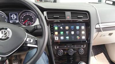 Vw Golf 7 10.1 2/16 Piano Balck Multimedya Navimex - 2