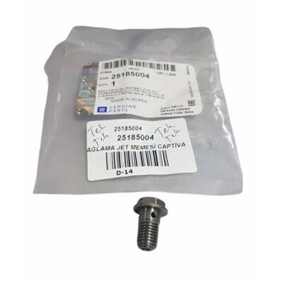 Yağlama Jeti Vidası Captiva C100 Epıca Antara Gm Tane Fiyat - GM